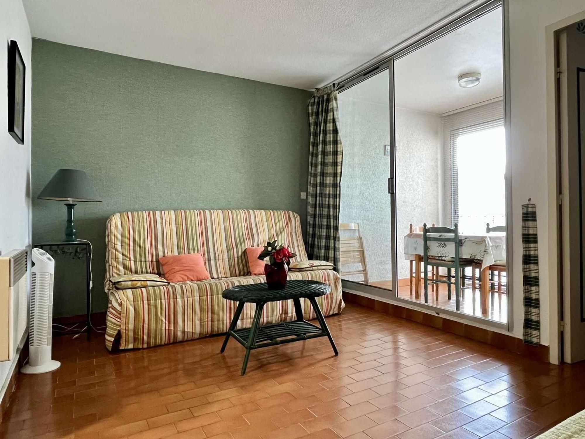 Studio A Argeles-Sur-Mer, 400M De La Plage Et Proche Commerces, Loggia, Animaux Bienvenus, Menage Inclus - Fr-1-225-548 Dış mekan fotoğraf